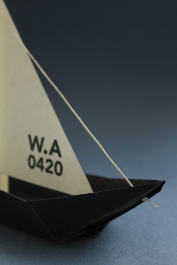 wax sail boat