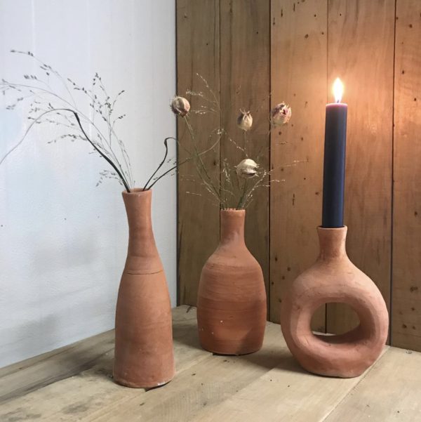 terracotta vase set