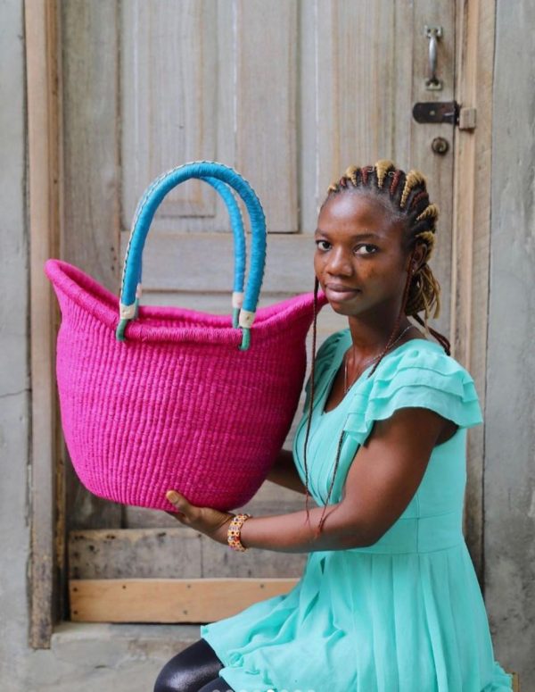 dip dyed nyariga basket